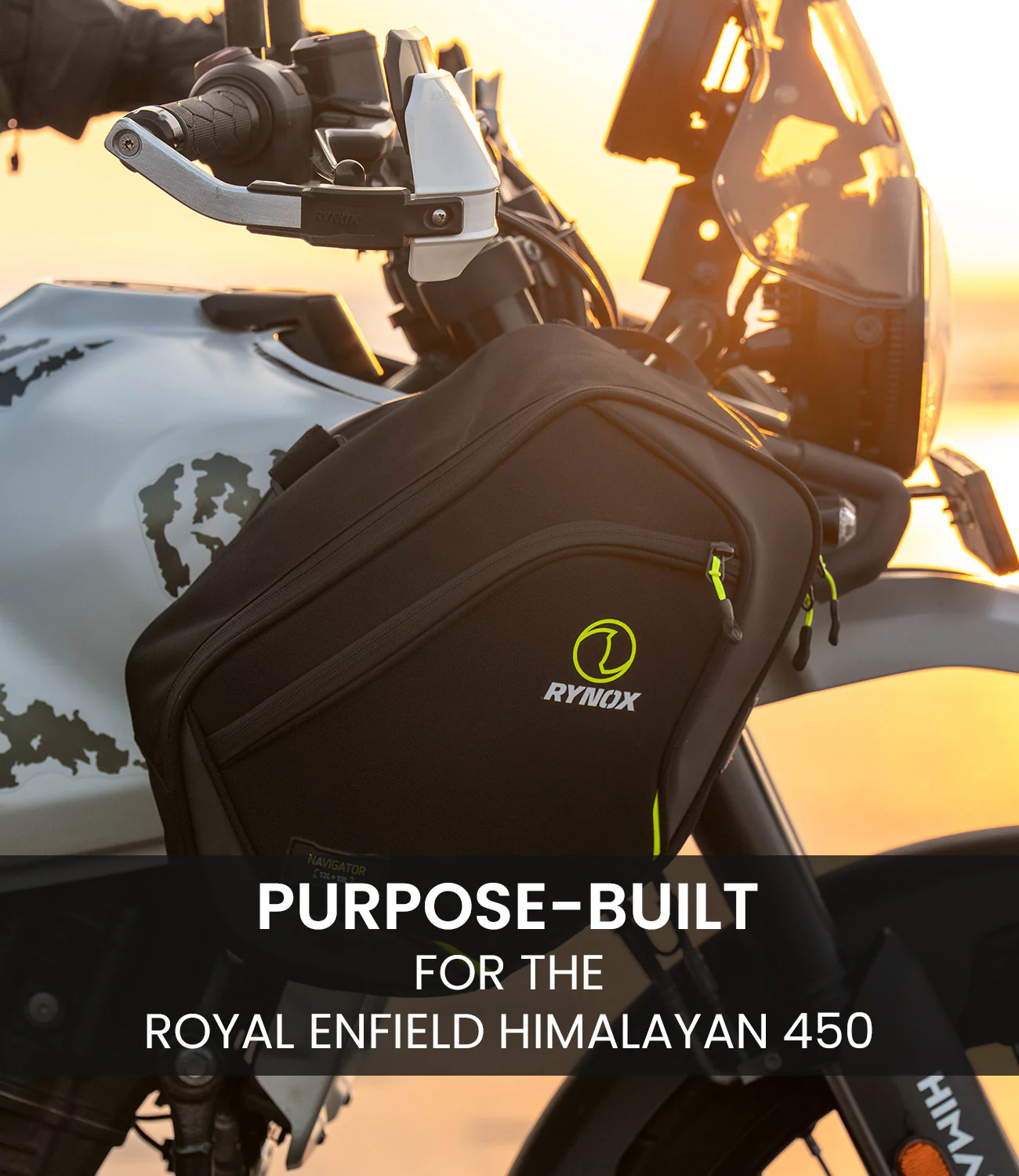 NAVIGATOR FRAME BAGS 24L WATERPROOF - FOR  ROYAL ENFIELD HIMALAYAN 450 - Image 3