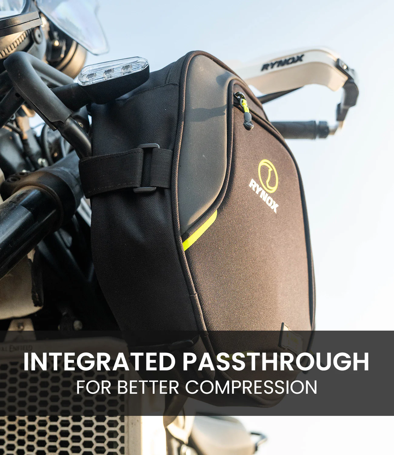 NAVIGATOR FRAME BAGS 24L WATERPROOF - FOR  ROYAL ENFIELD HIMALAYAN 450 - Image 8